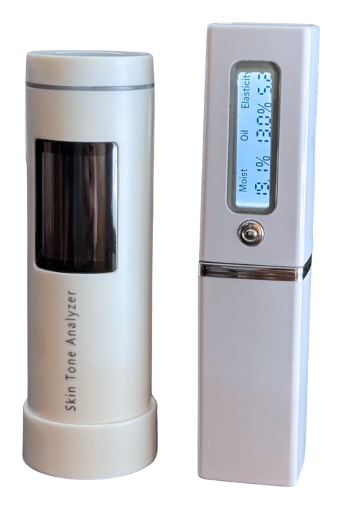 Dwa mierniki pomiarowe Derma Vision